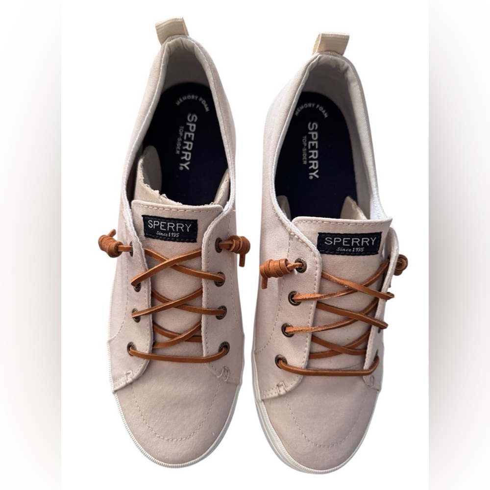 Sperry Crest Vibe - Color: Oatmeal - Size 11 NWT